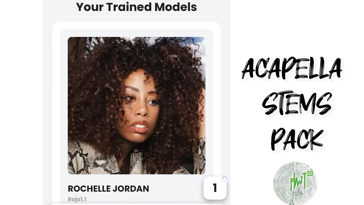 ROCHELLE JORDAN ACAPELLA STEMS PACK