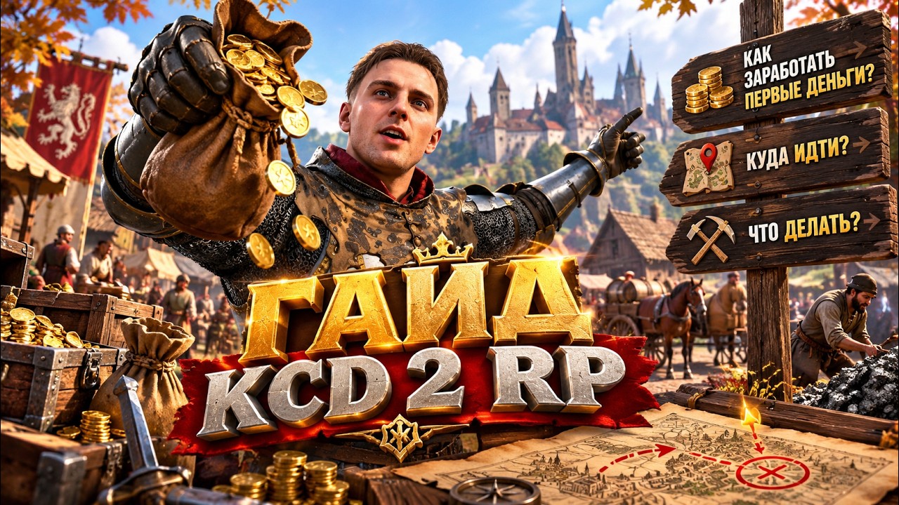 🏰 KCD 2 ONLINE RP &mdash; КАК ВЫЖИТЬ И РАЗБОГАТЕТЬ? ГАЙД ДЛЯ НОВИЧКОВ!