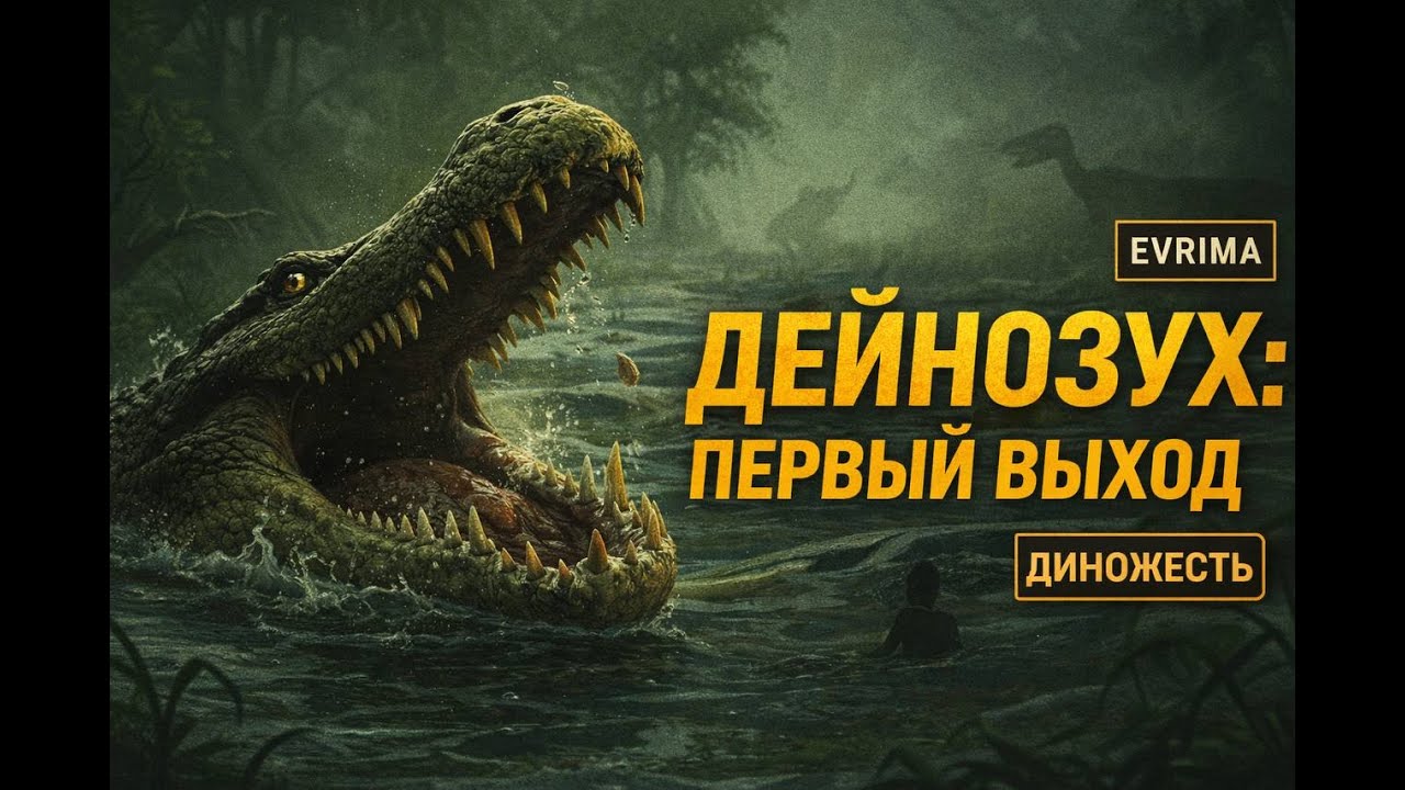 «Тихий ужас болота — Дейнозух (The Isle Evrima)»