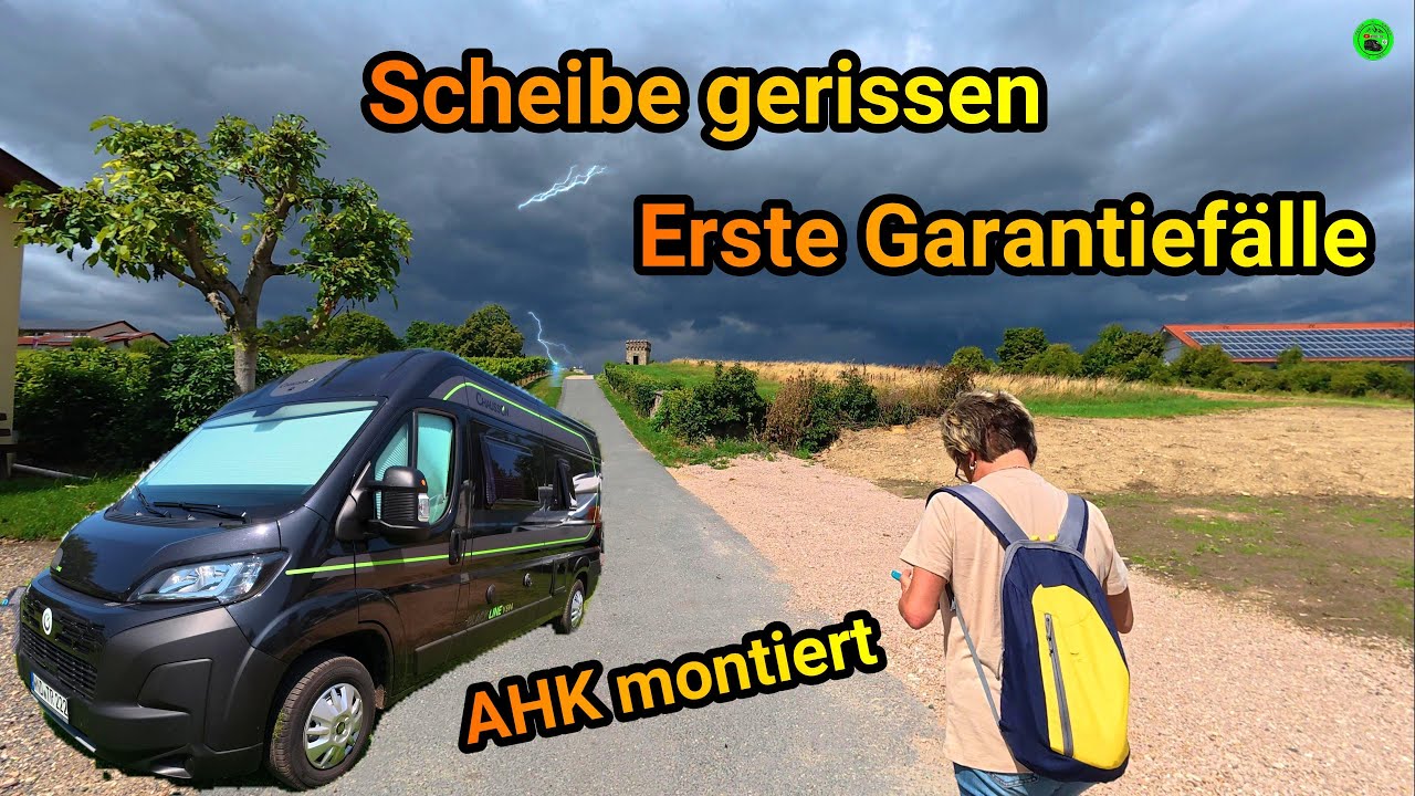 Womo Stellplatz Bodenheim👍TOP - Campervan zum Holztransporter Degradiert 🪵