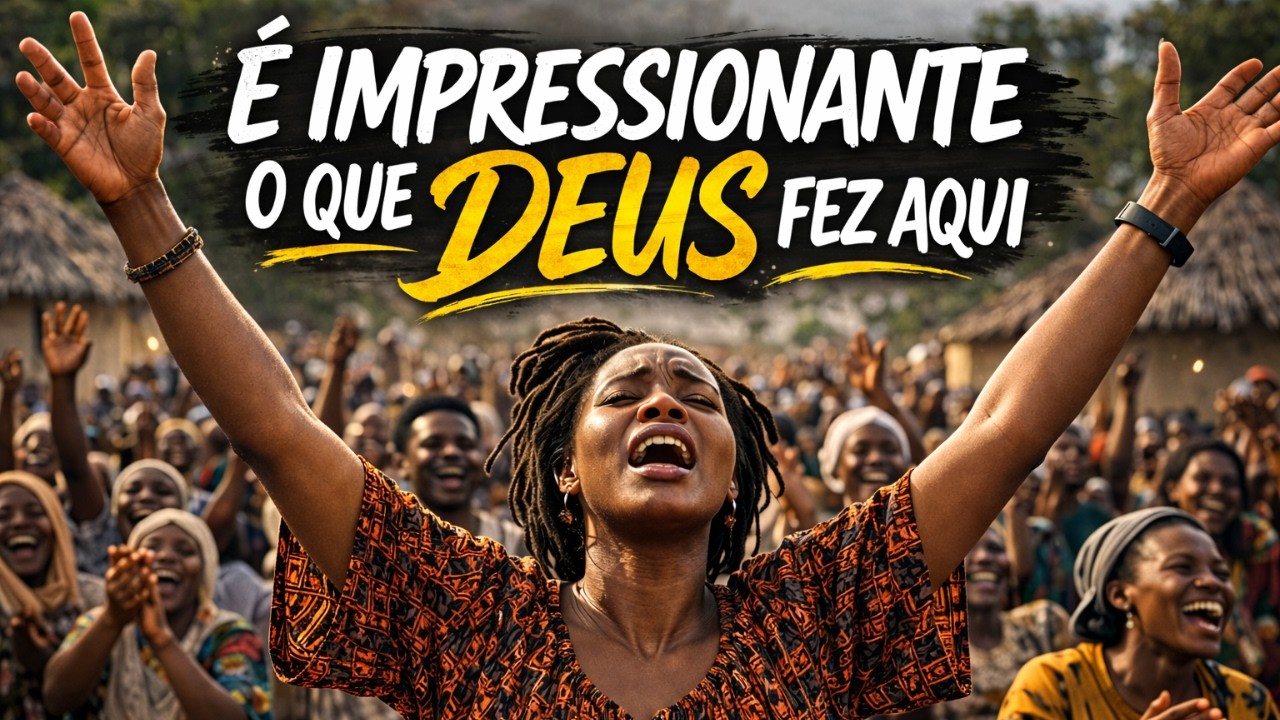 ESPÍRITO SANTO VEM BATIZAR COM FOGO OS DESANIMADOS (Louvor gospel Africano)