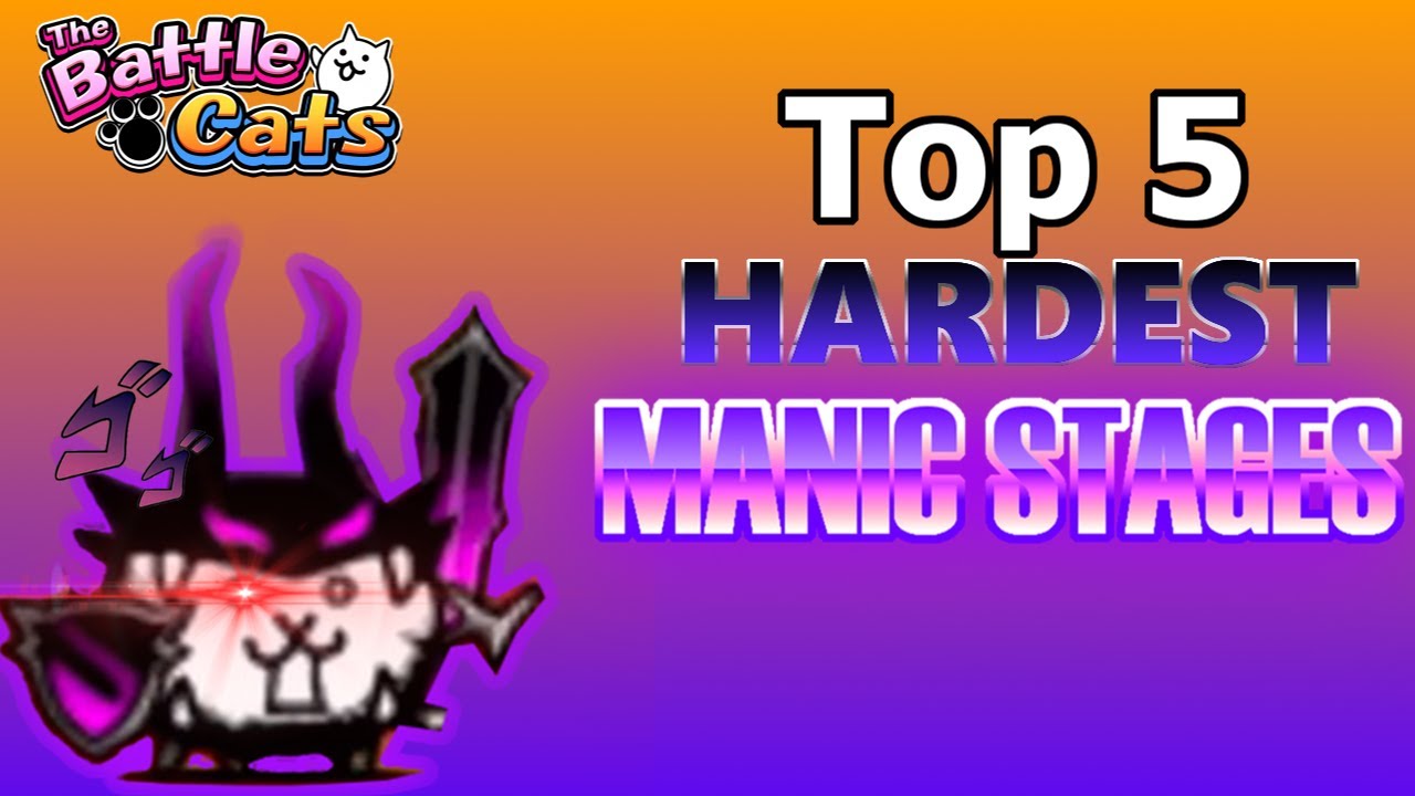 Top 5 HARDEST Manic Cat Stages! | Battle Cats