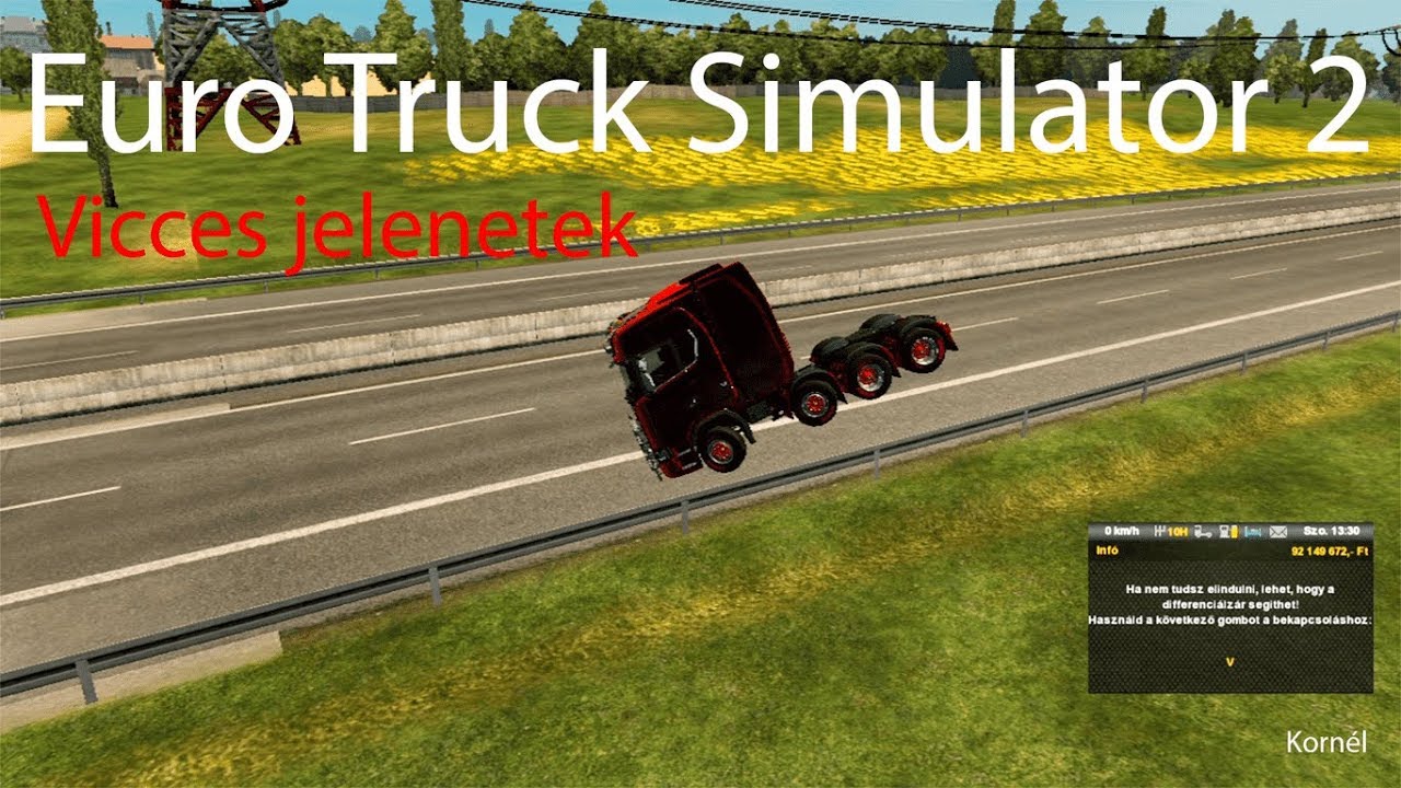 ETS 2 Vicces jelenetek