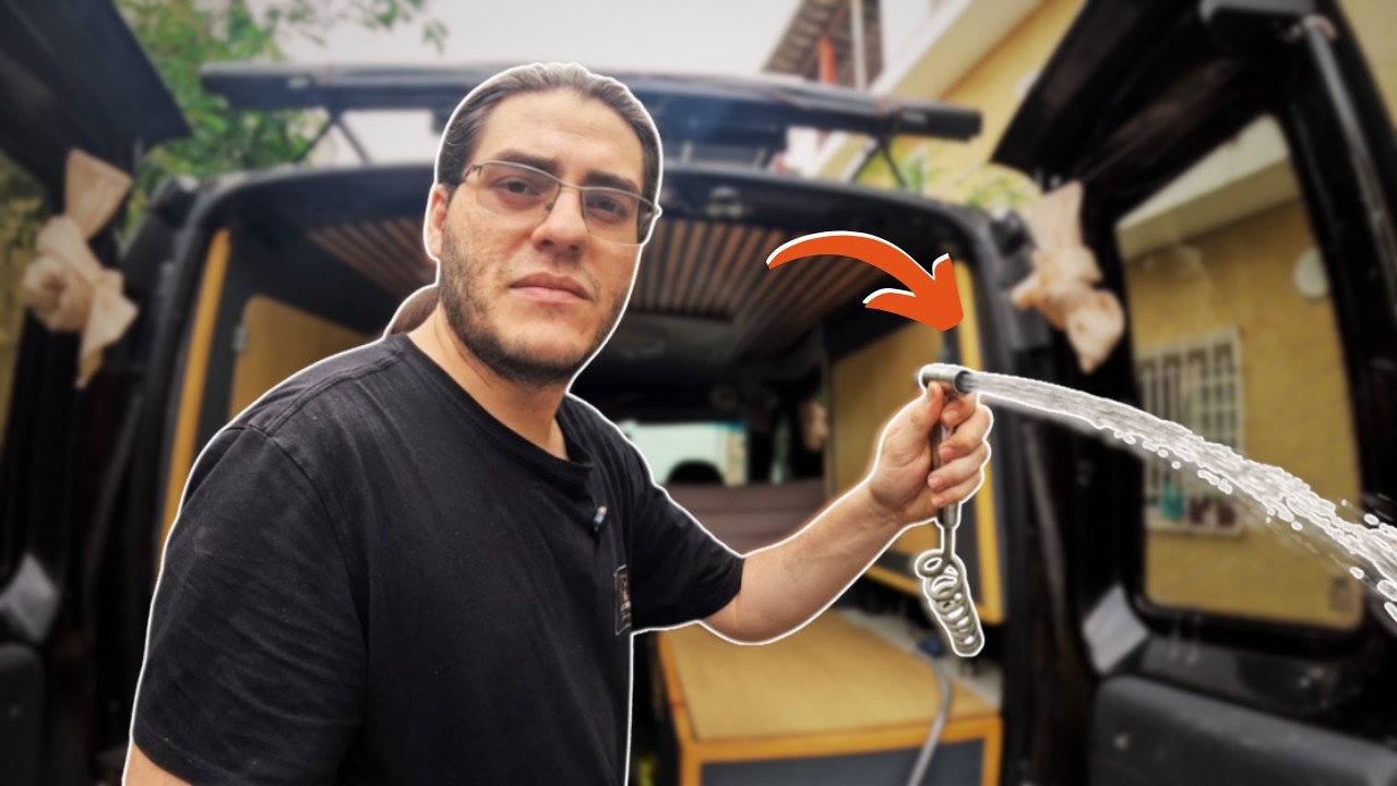 Instalando a Hidráulica do Motorhome: Caixa, Bomba e Ducha — Reforma da Doblo Ep. 09