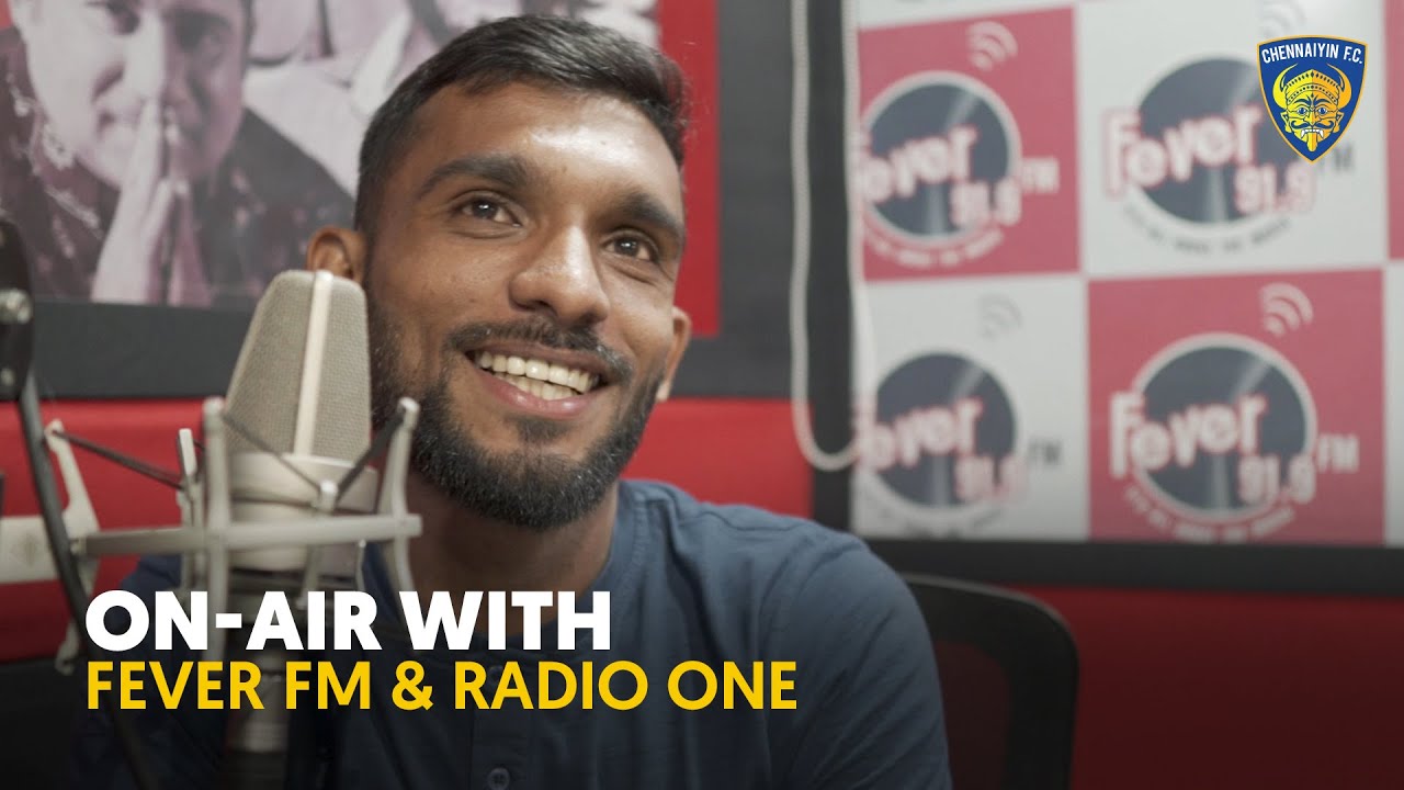 Chennaiyin FC | Season 6 | Edwin on-air with Fever FM & Radio One