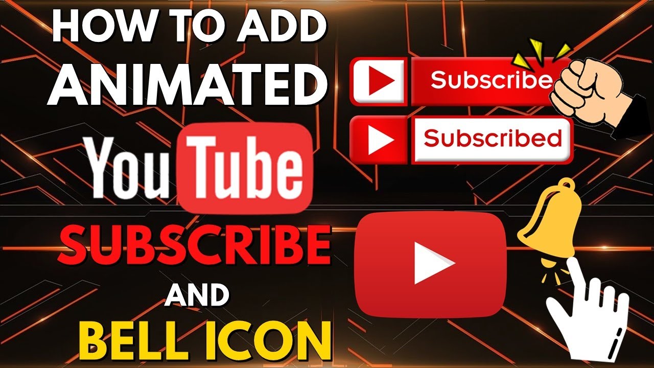 How to Create YouTube Subscribe Button and Notification Bell Icon Animation with Movavi Video Editor