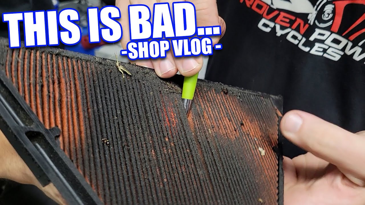 So Many Riders Forget To Check This.... - Shop Vlog