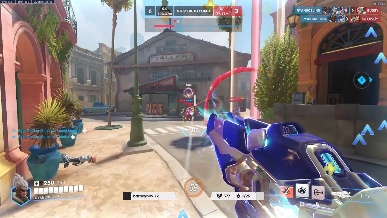 25K DMG! GALE SOJOURN OVERWATCH 2 SEASON 12 TOP 500