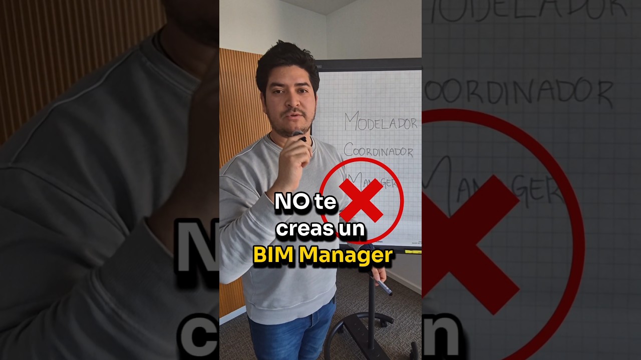 &iquest;Qu&eacute; es ser un BIM Manager? Antes debes de saber esto. #arquitectura #revit #arch #bim #autocad