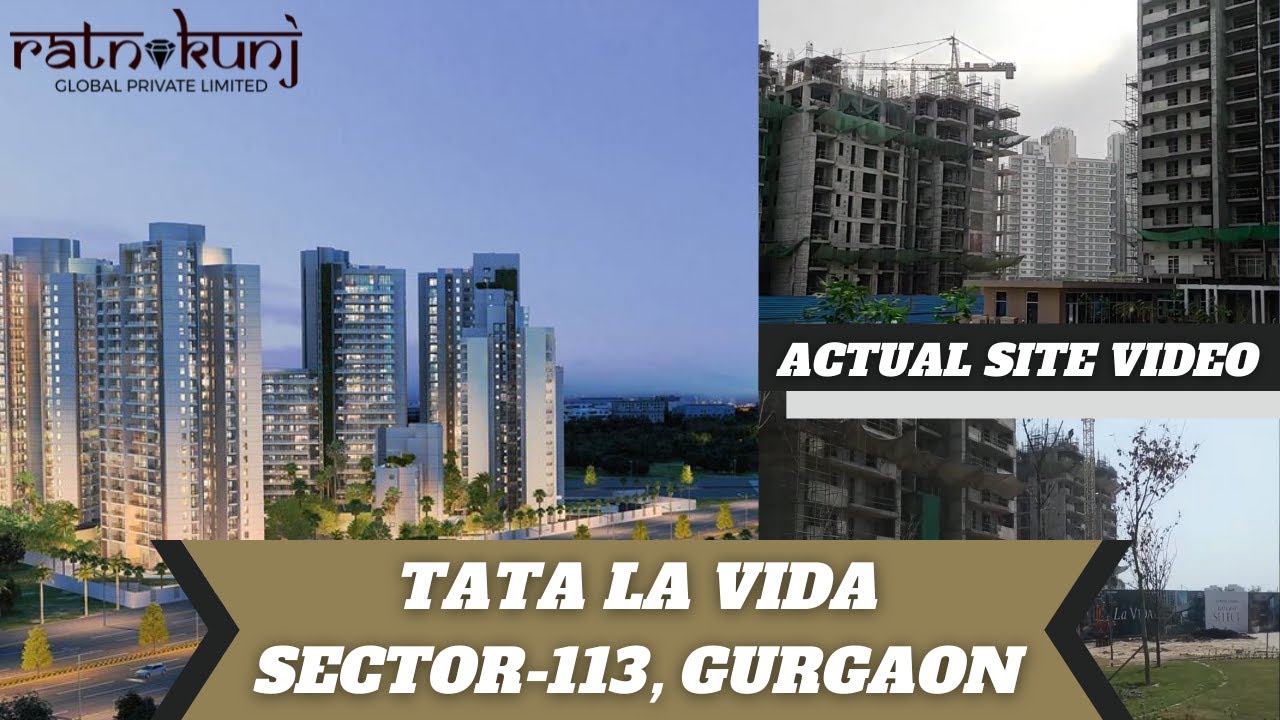Tata La Vida | Sector-113 , Gurgaon | ₹ 1.55 Cr Onwards |☎️8130084691