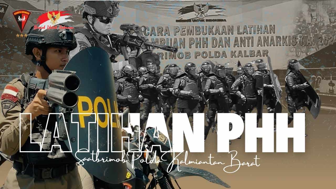 Latihan Kemampuan PHH - Satbrimob Polda Kalbar