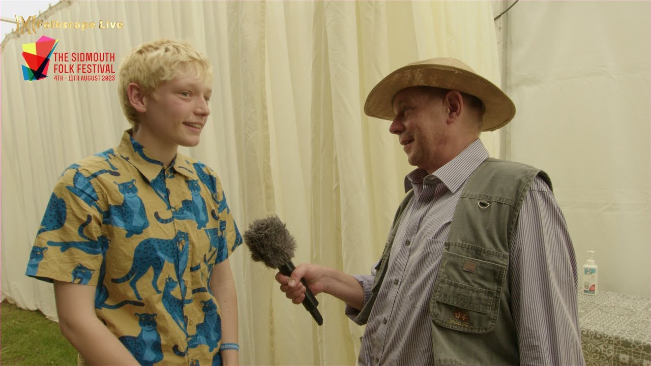 Cerys Hafana talks with FolkScape's Hugh Riches.