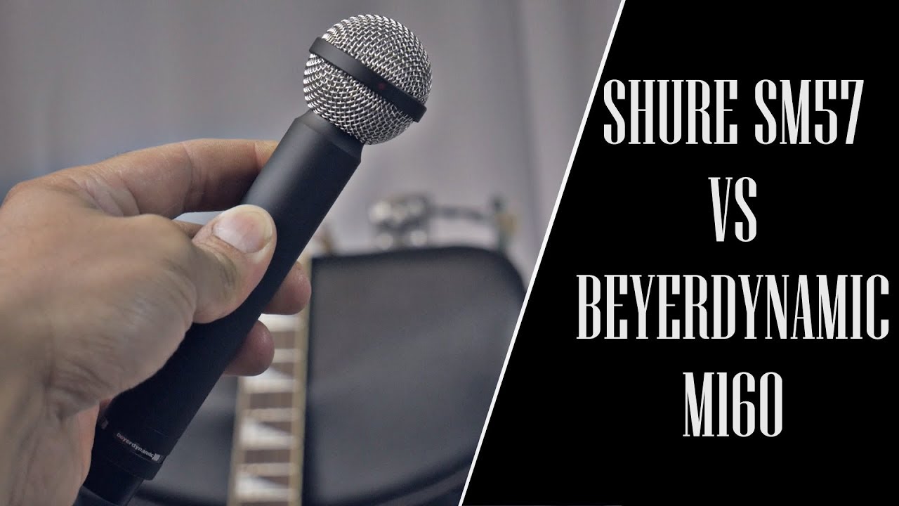 BEYERDYNAMIC M160 czy SHURE SM57? TESTUJEMY!