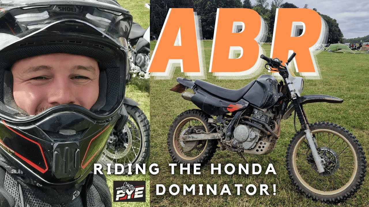 Honda NX 650 Dominator takes on the adventure bike rider trail!! ABR