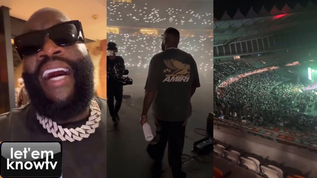 Rick Ross Falls In Love With Durban South Africa After Performing For 26000 People😤🙏🏽