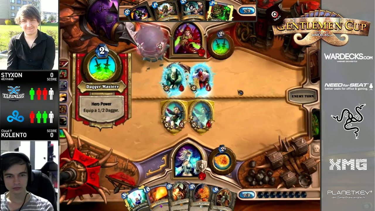 Gentlemen Cup W9D2: C9.Kolento vs eE.Styxon Match 4 (16.07.2014)