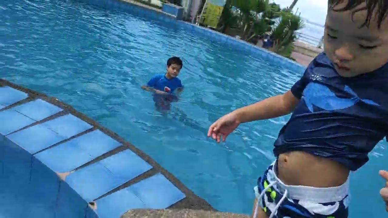 swimming boys