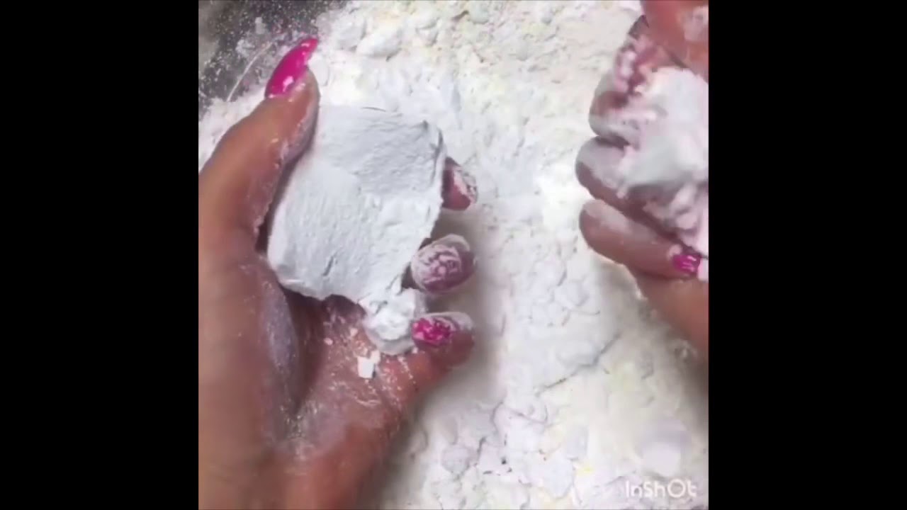 gym chalk crumble