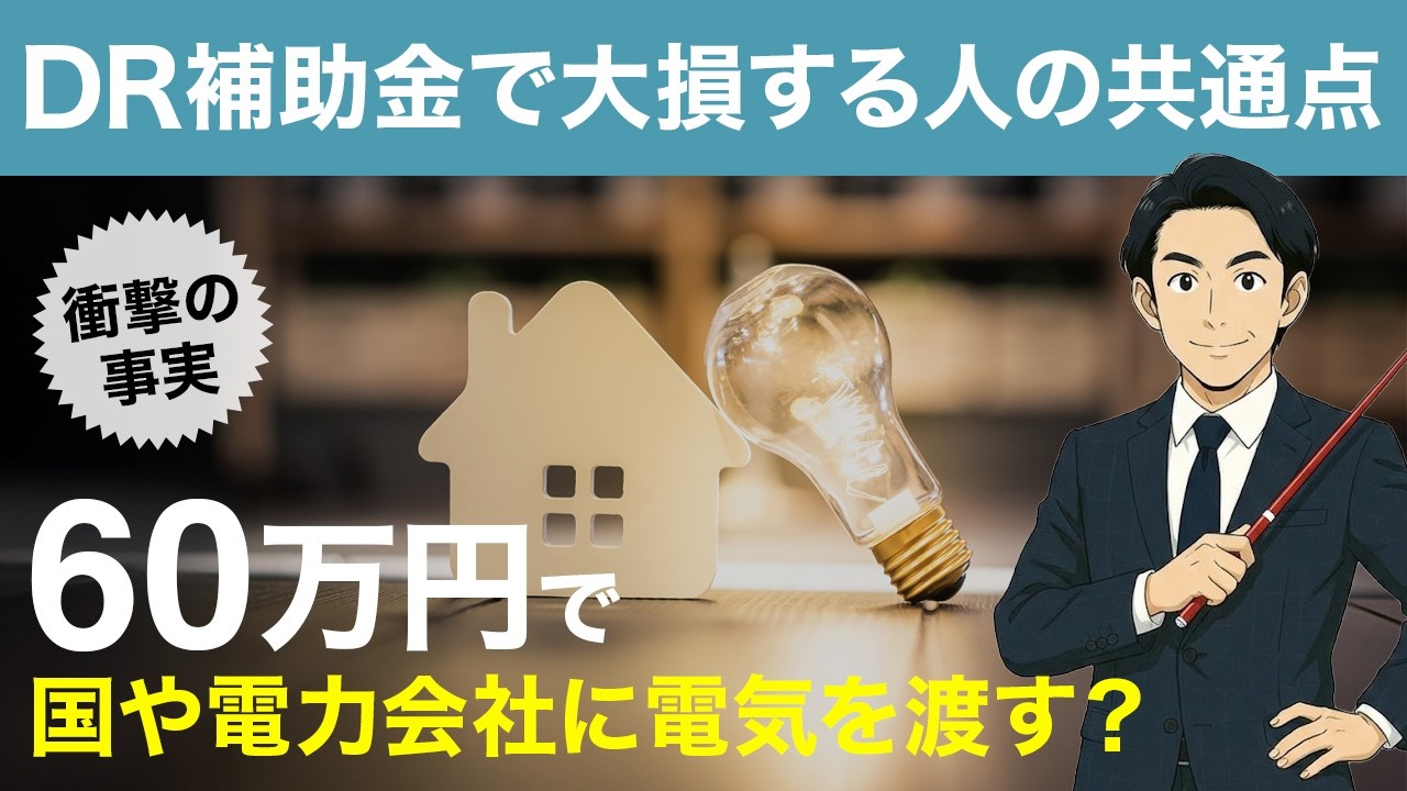 【衝撃の事実】DR補助金で60万貰っても「大損」する人の共通点