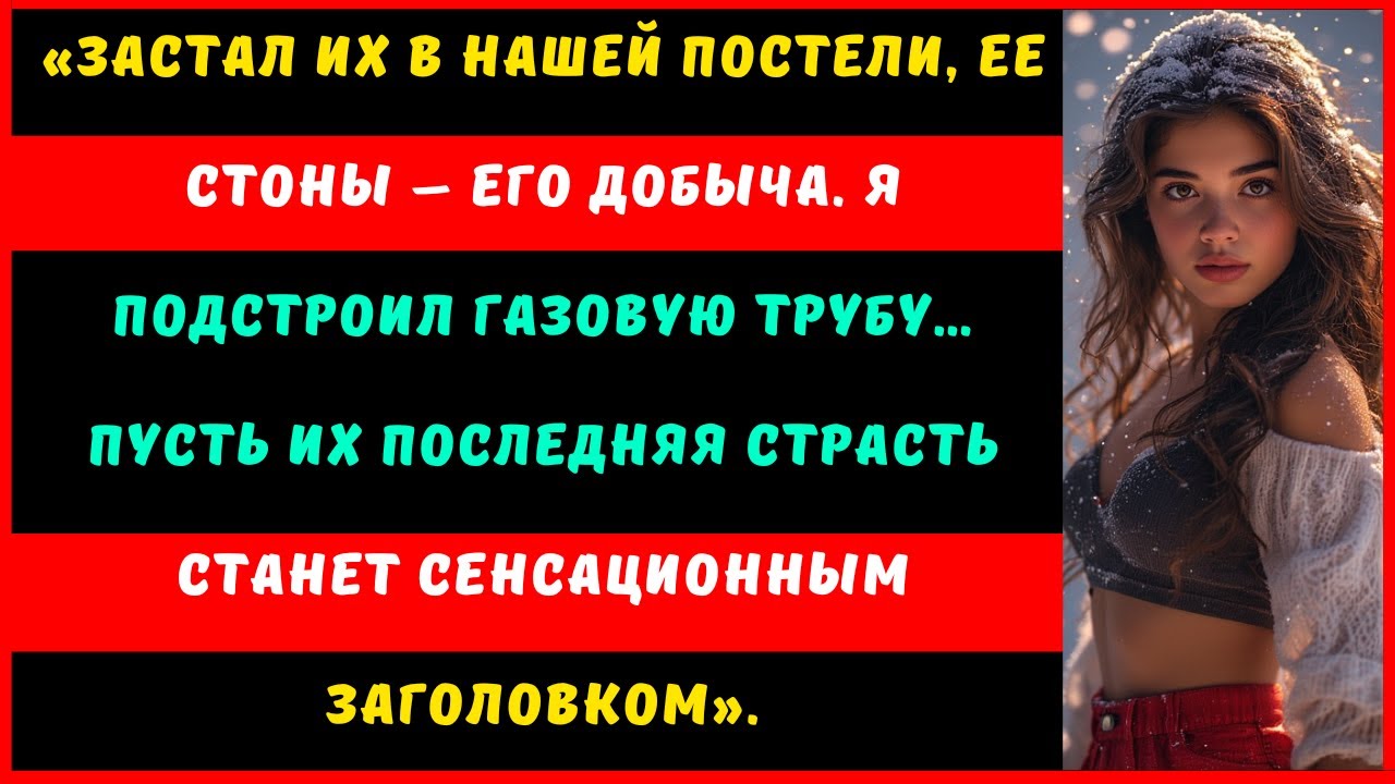Я устроил смертельную ловушку для своей жены и её любовника, застав её за изменой. (середина акта)