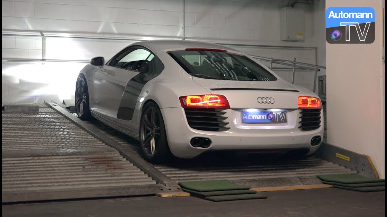 Audi R8 V8 Coupé (430hp) - pure SOUND (60FPS)