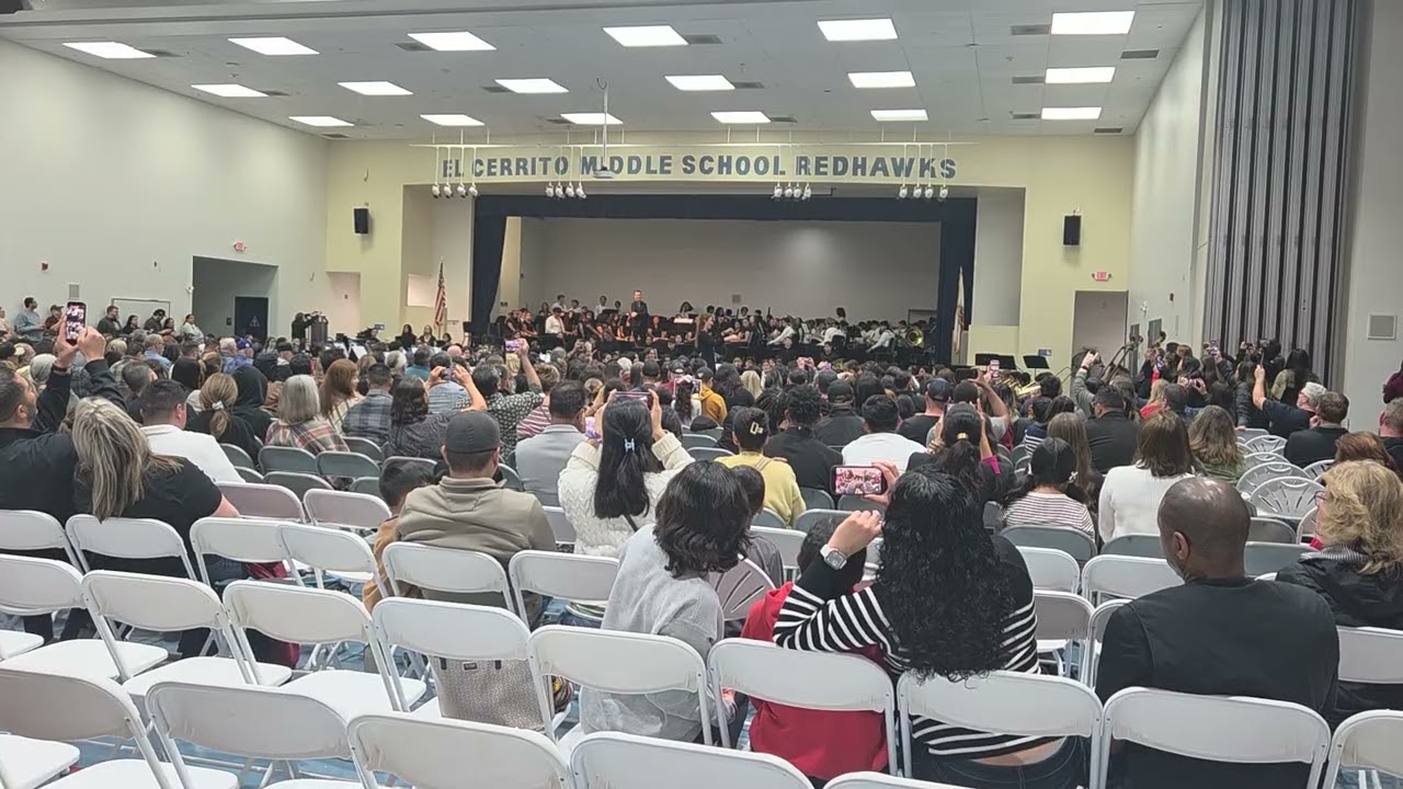 ECMS Beginner/Immediate Band playing 