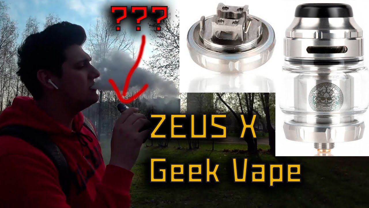 Geek Vape Zeus X RTA | Вкусовой бак на верхнем обдуве | Идеально на лето?