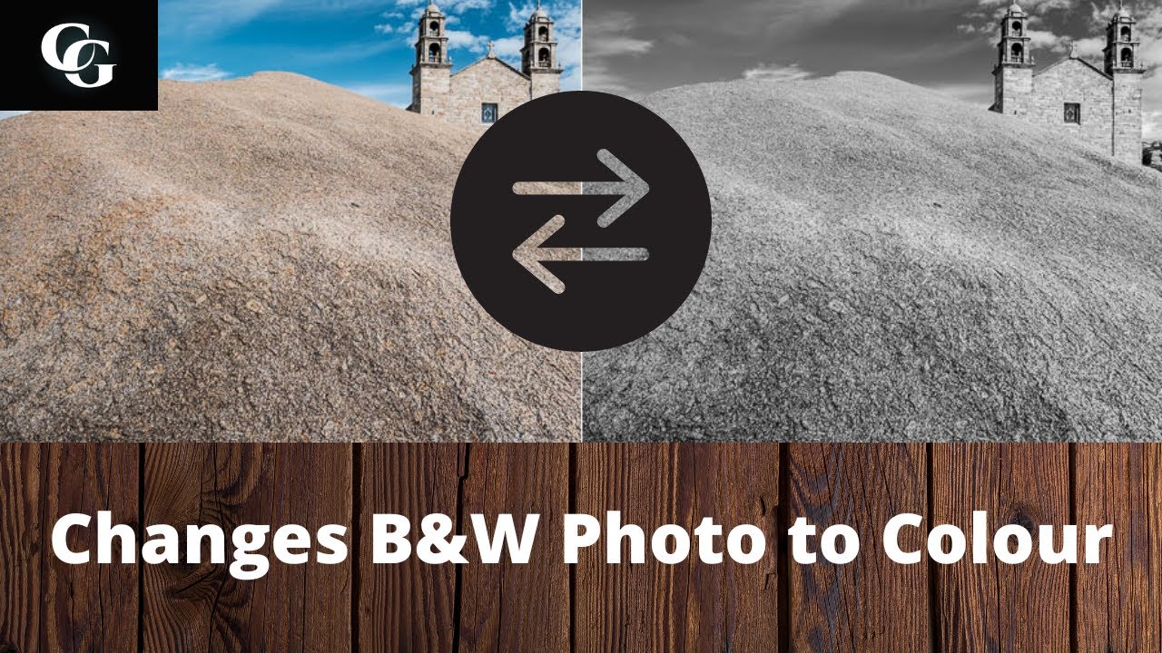 B&W Photo convert to Colour Photo | Kaise Black & White Photo Colour mai convert kar sakte 5 Min mai