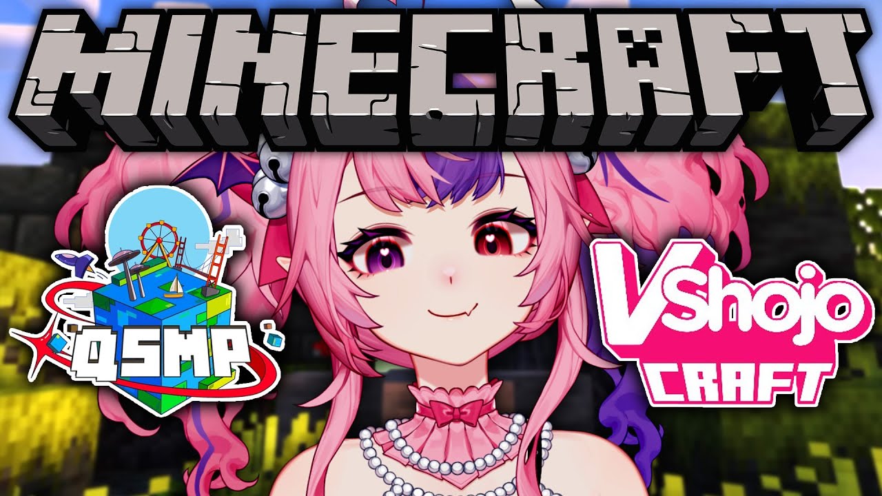 Ironmouse Plays Modded Minecraft (QSMP/VShojo Server)