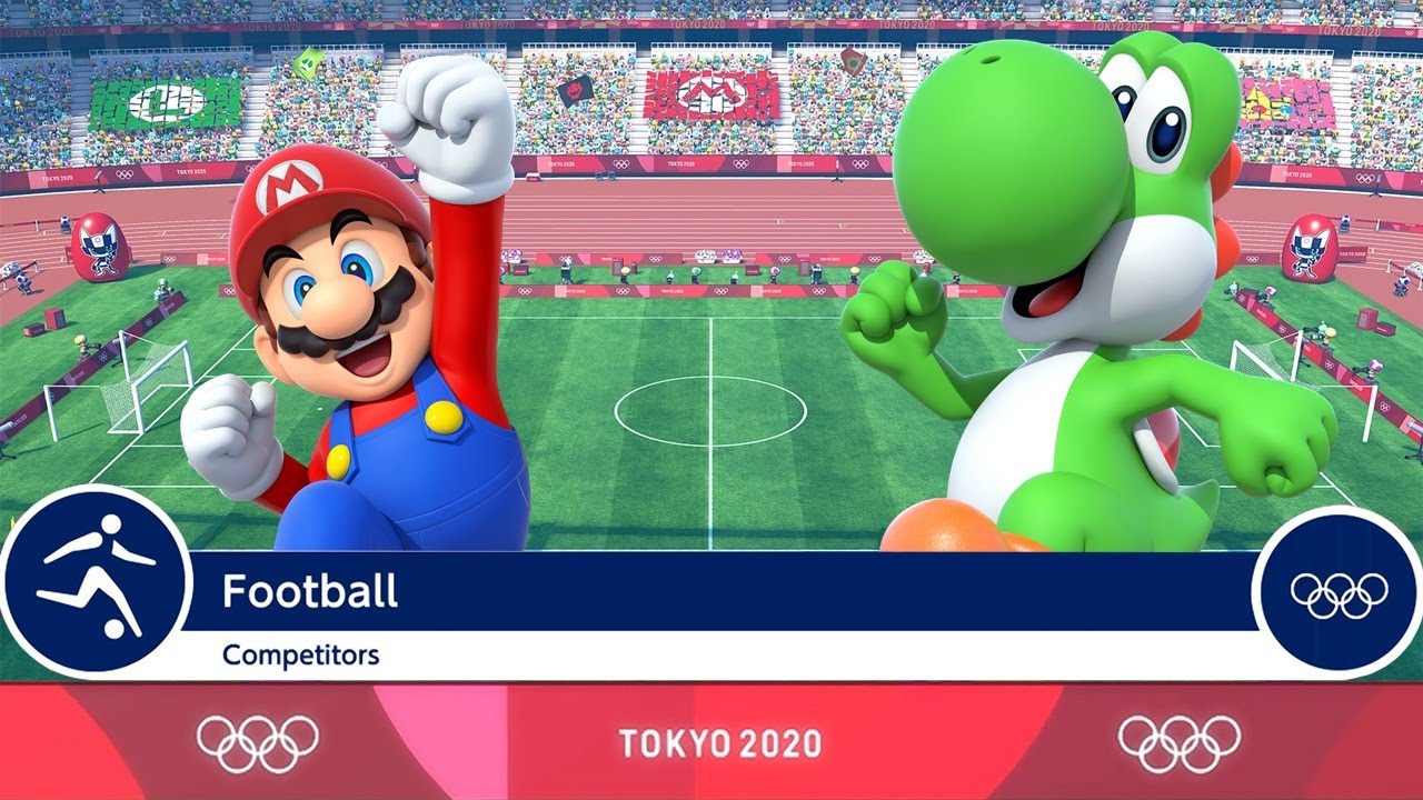 Mario & Sonic at the Tokyo 2020 Olympic Games - Mario/Donkey Kong Vs. Yoshi/Luigi