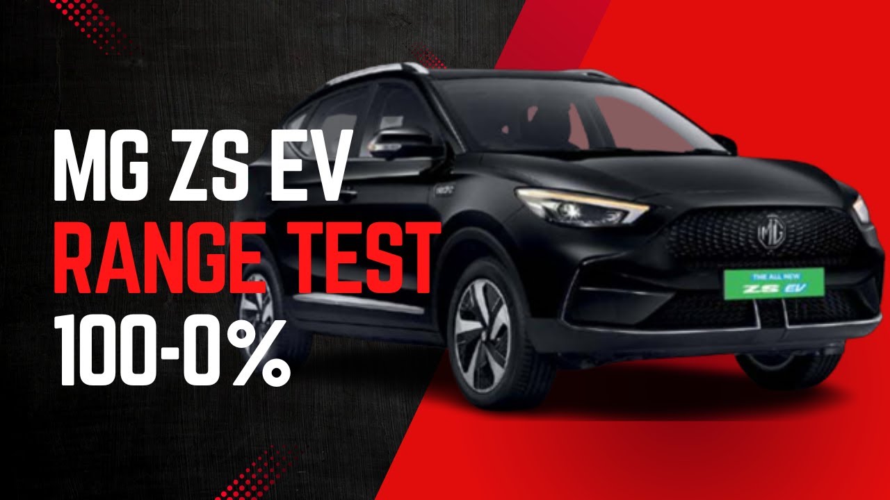 MG ZS EV City Range Test(100-0)