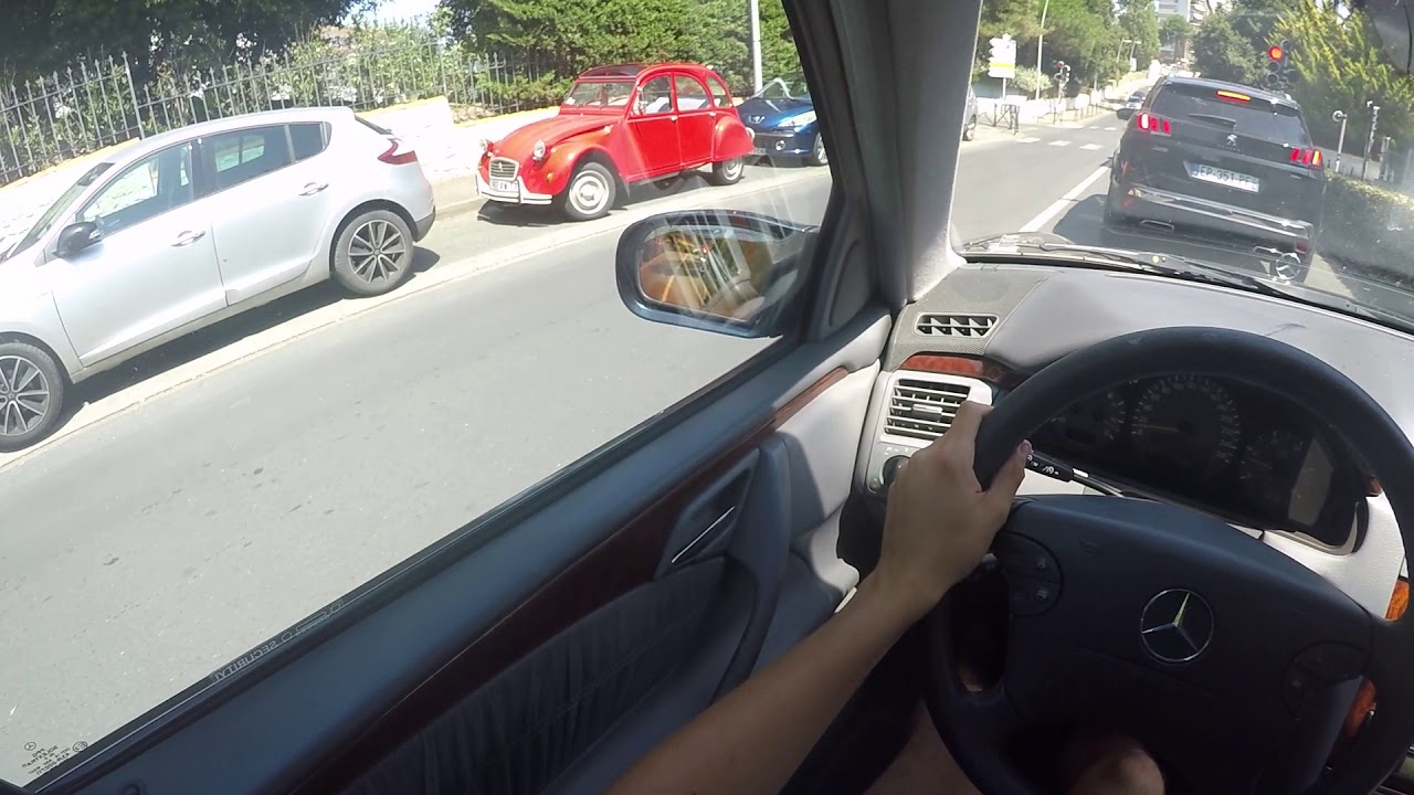 Mercedes-Benz E220 CDI W210 (2002) - POV Drive (2)