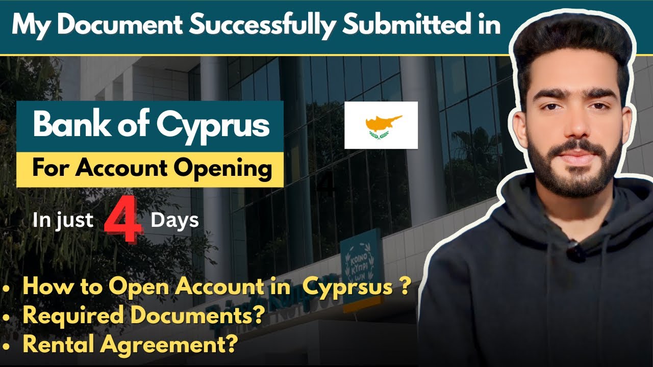 Cyprus Bank Account Process 2025 | Required Documents + My Experience