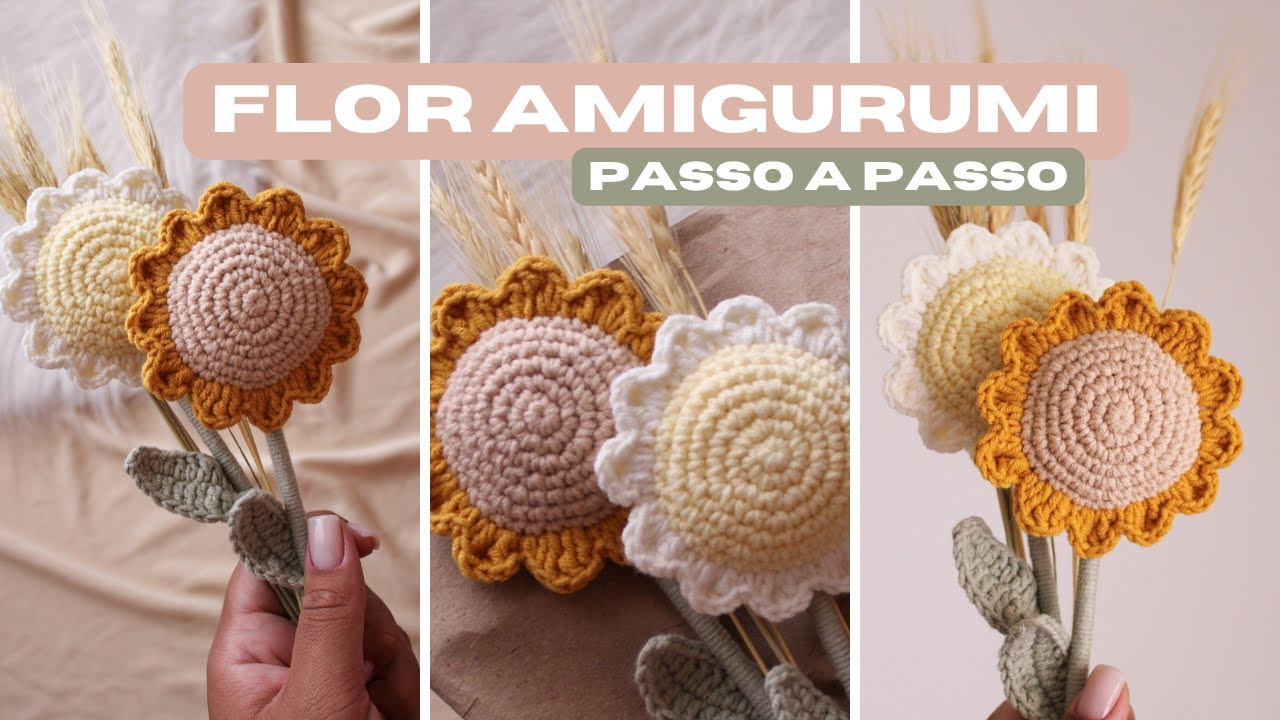 Flor Amigurumi | Passo a Passo