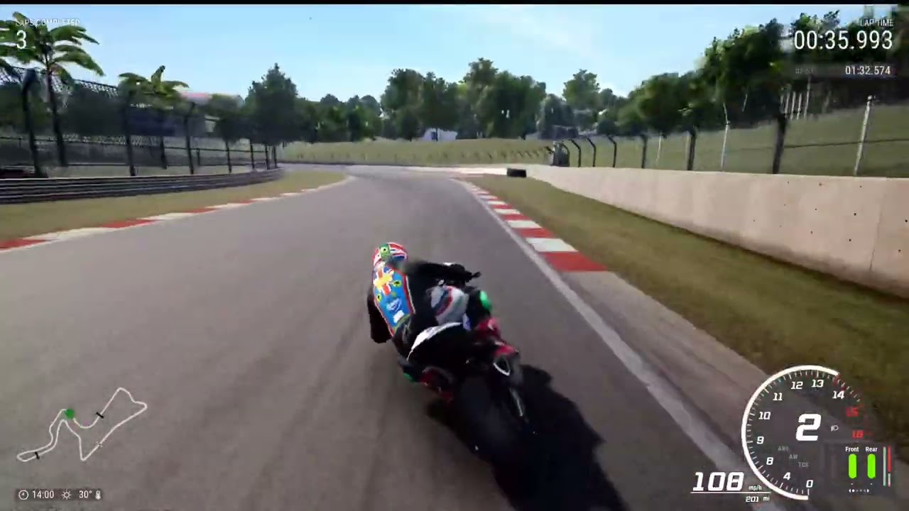Ride 4 Kyalami BMW M1000RR hotlap/record PC