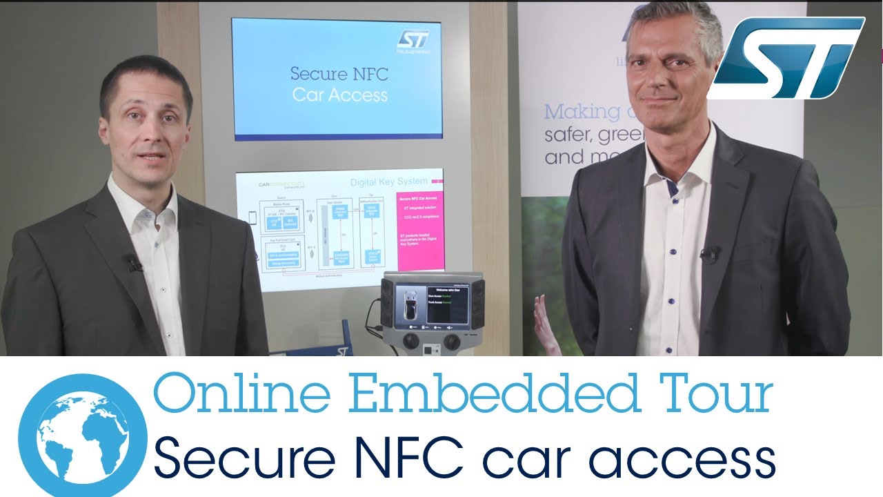 Secure NFC Car Access enabled by Digital Key System
