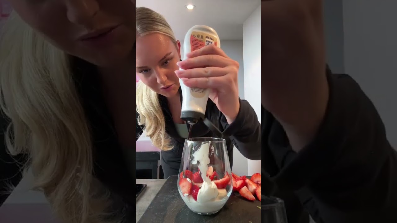 Tips till dig som vill ha en enkel efterr&auml;tt som du bara sl&auml;nger ihop p&aring; under 5 minuter. Trevligt a