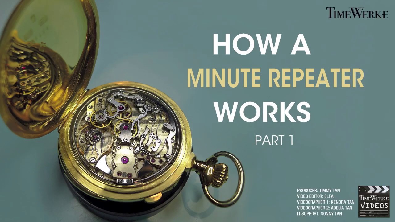 Patek Philippe: How a Minute Repeater works Part 1
