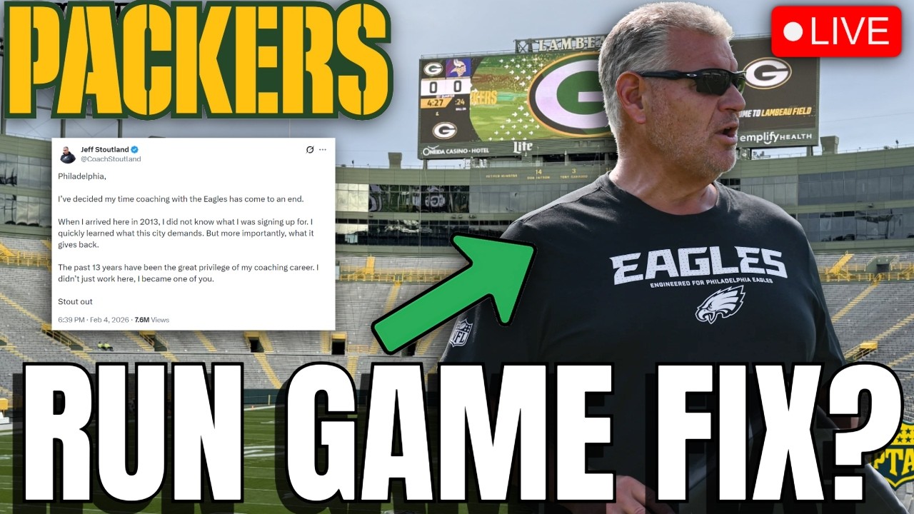 🏈 Stoutland's Departure Just Changed the NFC | Should The Packers Hire Him?!