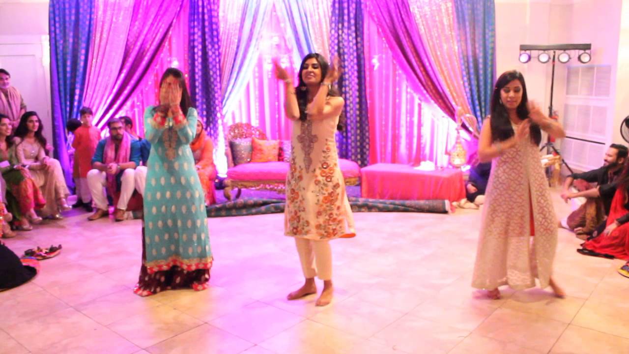 Sonia and Hamza's Mehndi--Guy/Girl Dance