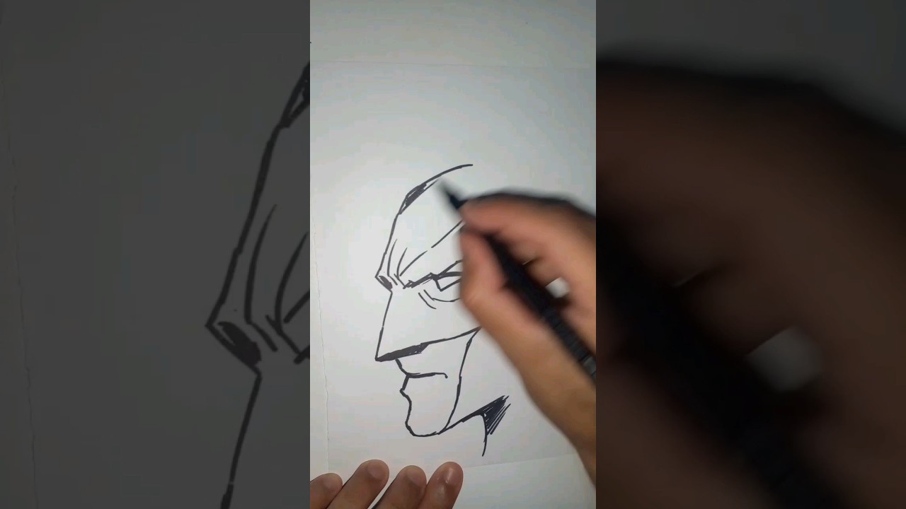 como dibujar a batman