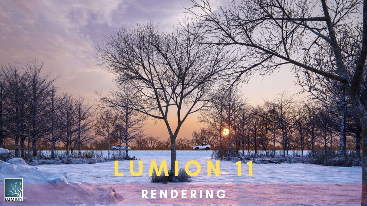 Winter Wonderland Visualization | Lumion 11 | Realistic Rendering
