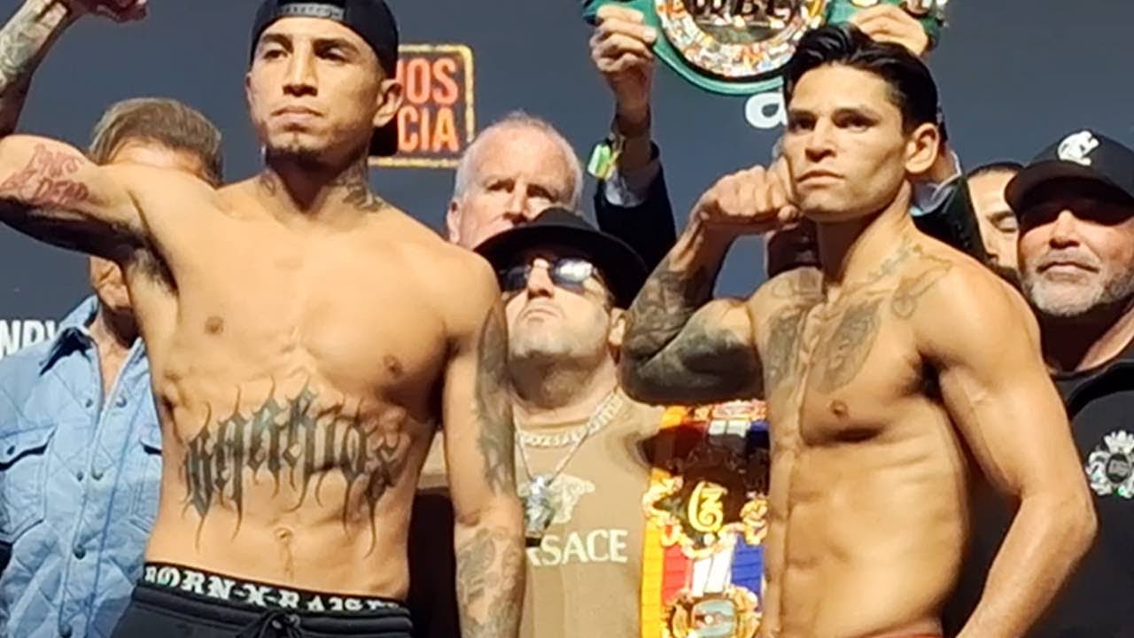 Mario Barrios vs Ryan Garcia • FULL WEIGH-IN, FINAL WORDS & FACE OFF
