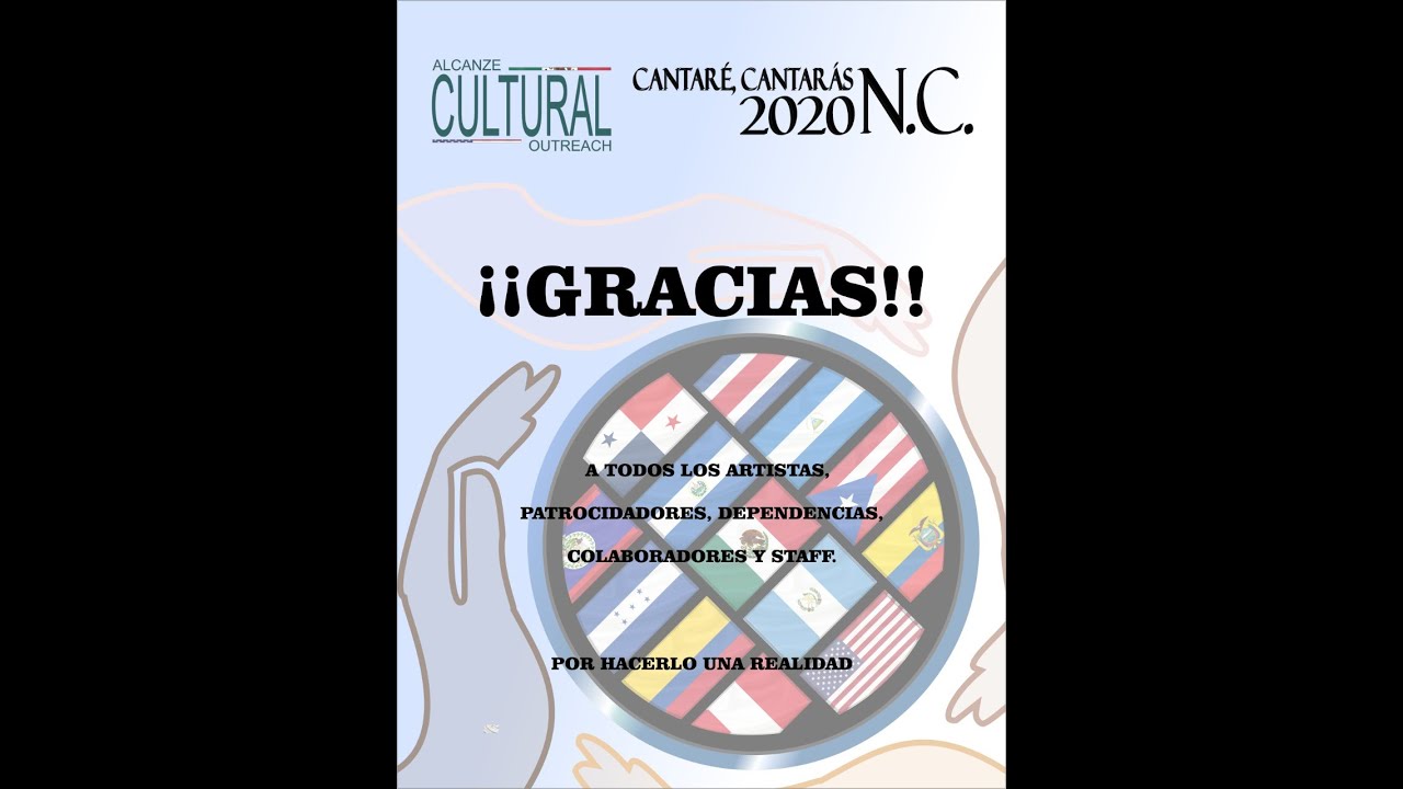 Cantare Cantarás NC 2020, Cover Song Official Video
