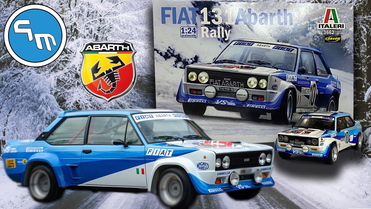 Fiat 131 Abarth rally | 1976 | ITALERI | scala 1:24