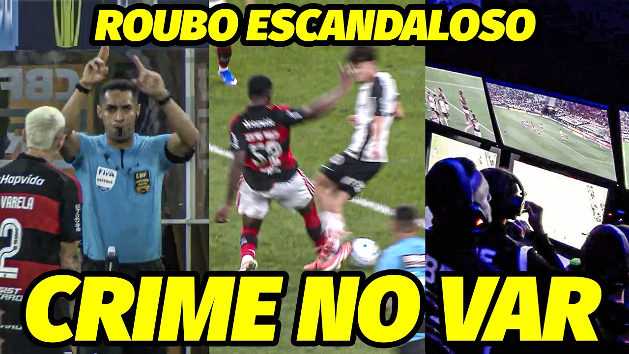 &ldquo;EU N&Atilde;O QUERO OUVIR P*RR% NENHUMA..BANDlD0..SAF%D0..&rdquo; VAZOU &Aacute;UDIO CRIMINOSO DO VAR..O MAIOR ROUB0..