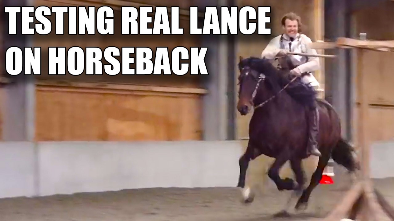 Medieval Knight's Lance: How do you hit hard with a medieval lance?