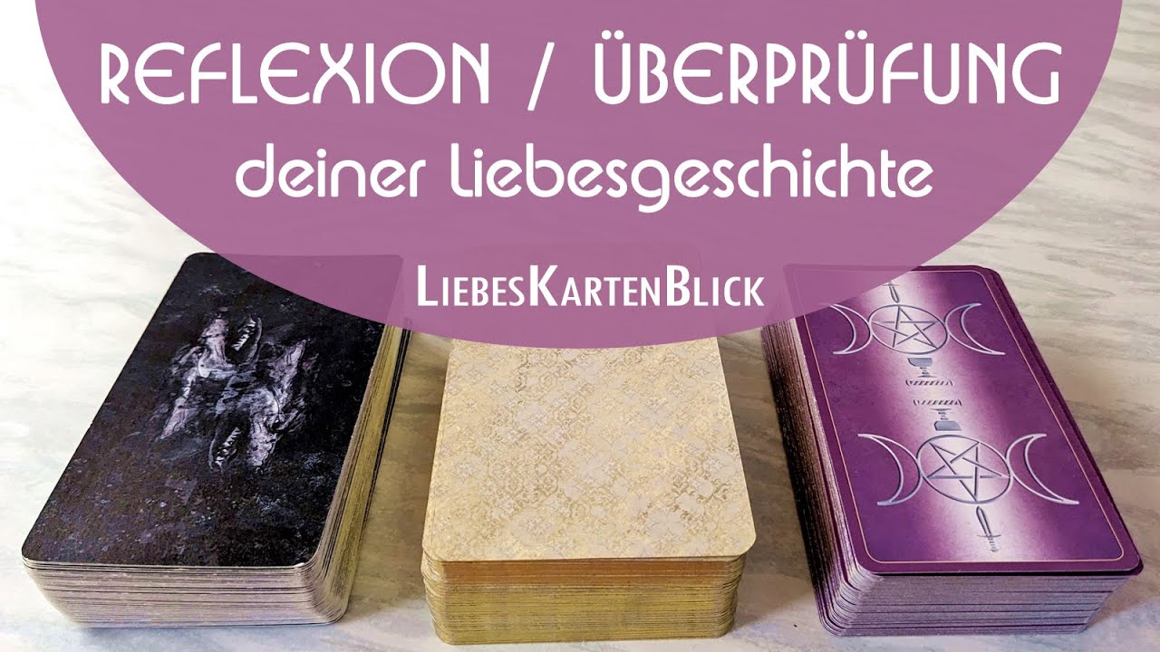 💜 LIEBE: Was darfst du jetzt REFLEKTIEREN bezüglich deiner LIEBESGESCHICHTE 💜 Liebes-Auswahl-Orakel