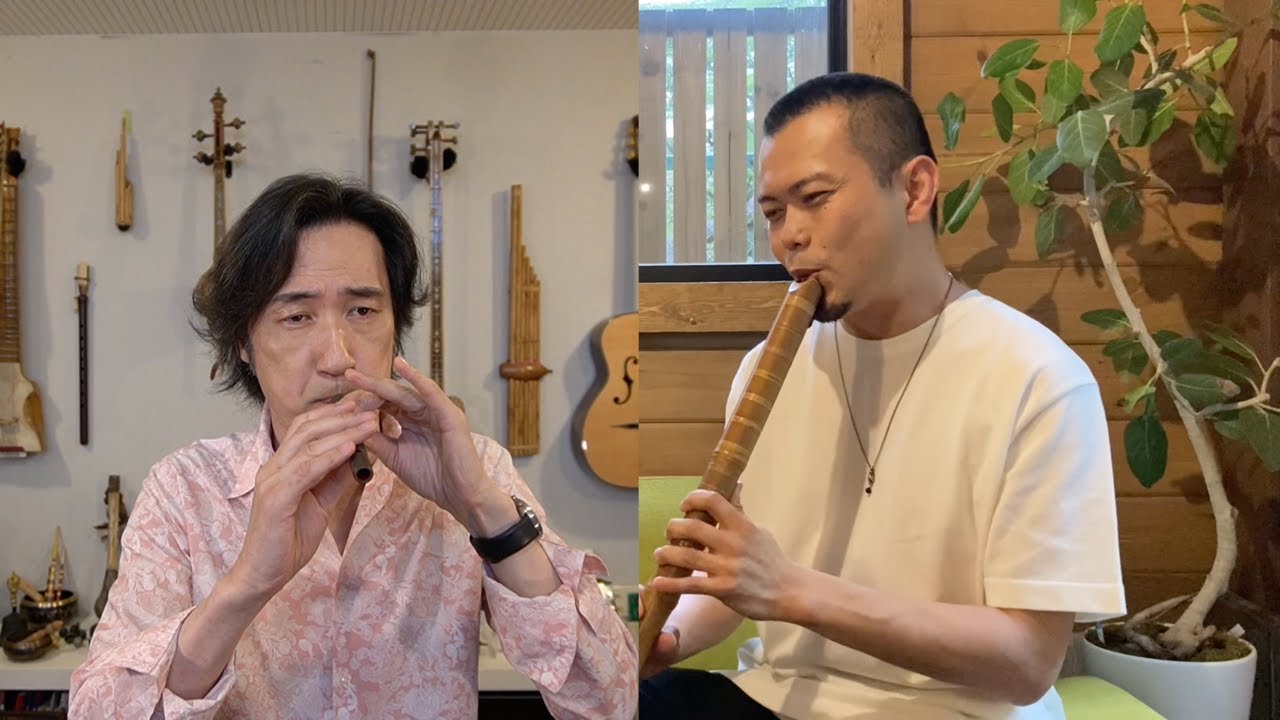 【ケルトな尺八】triskele【オリジナル曲】with 東儀秀樹さん(雅楽師)