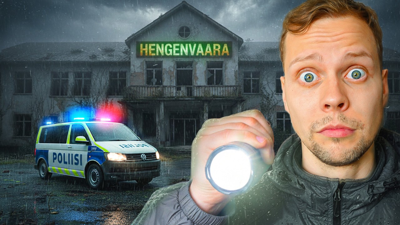 Tutkitaan HYLÄTTY Vanhainkoti! *Jäätiin Kiinni*
